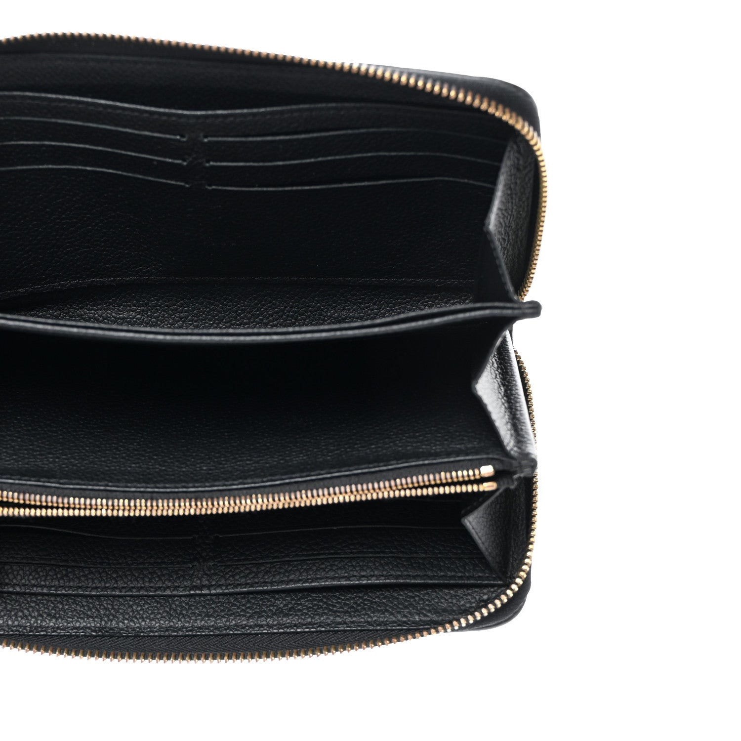 Louis Vuitton LOUIS VUITTON Empreinte Zippy Wallet Black 5 of 7