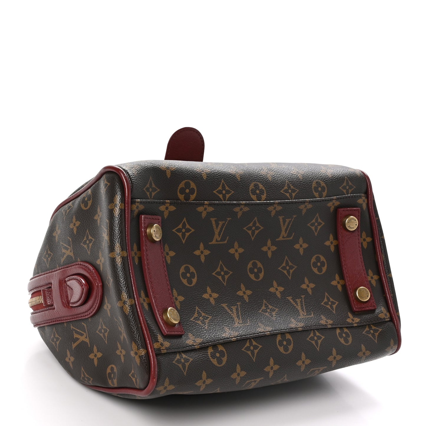 Monogram Golden Arrow Speedy Burgundy