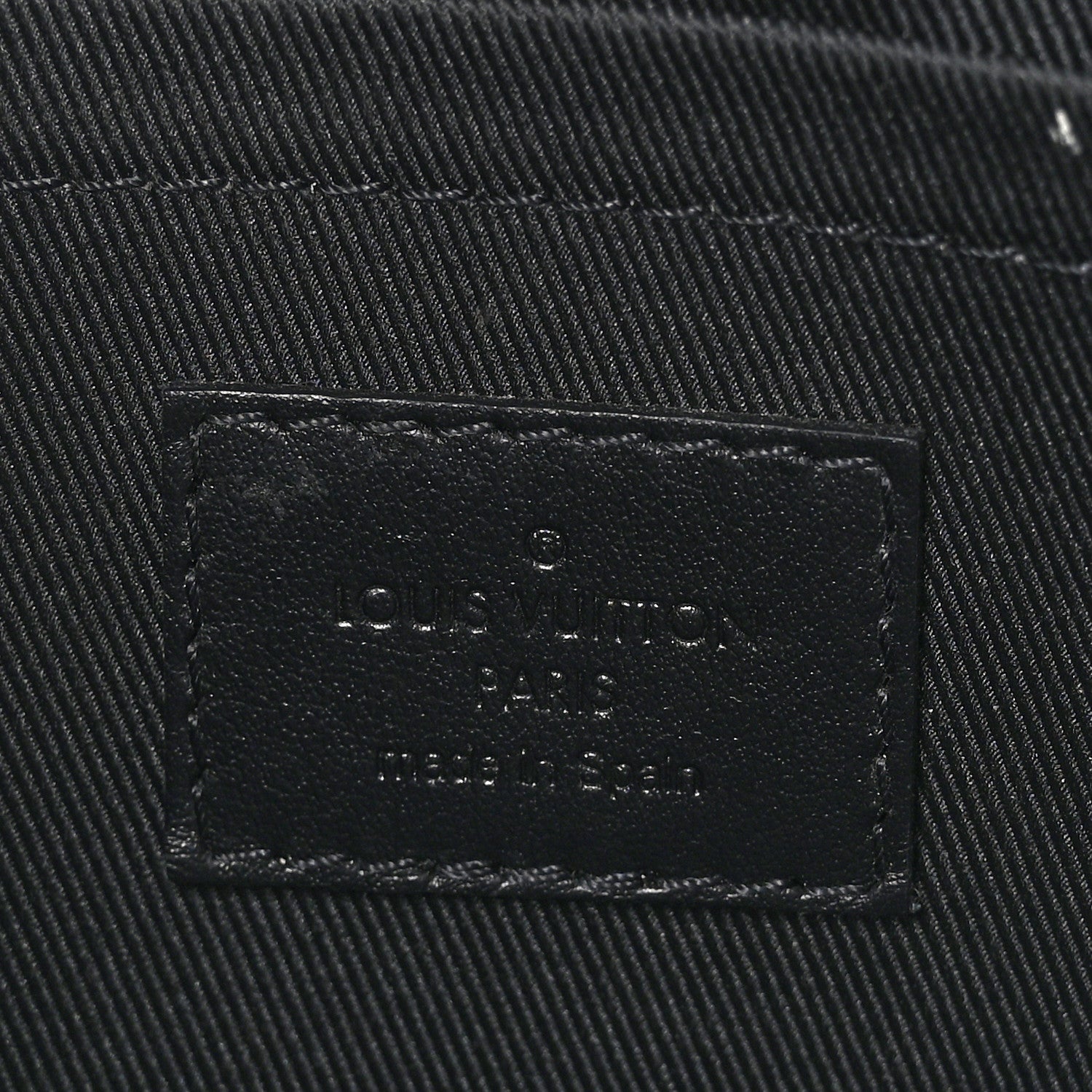 Louis Vuitton Monogram Shadow Pochette To-Go Black 7 of 8