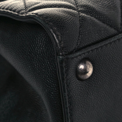Chanel Caviar Quilted Small CC Bucket Bag Black 10 of 14