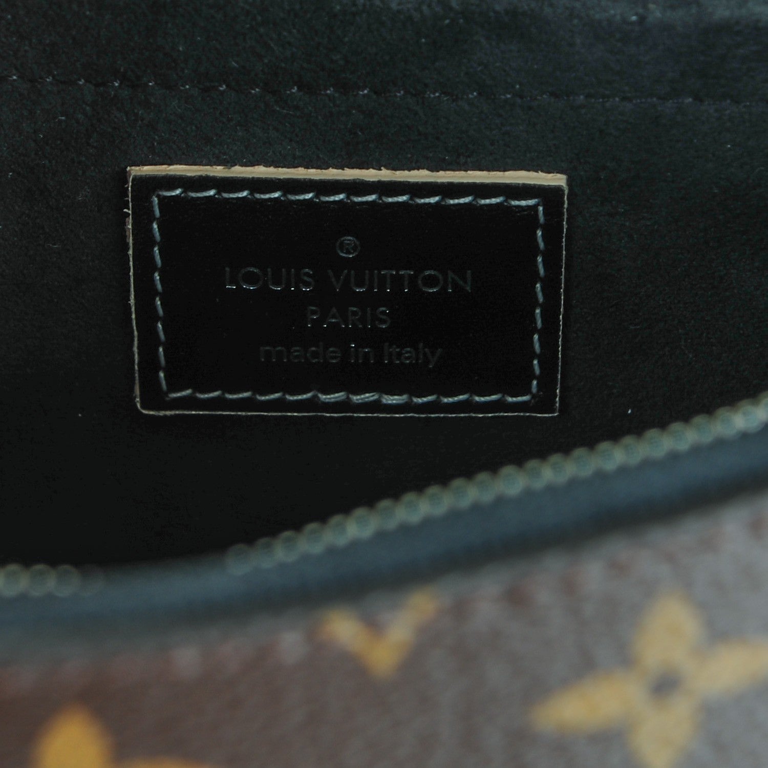 Louis Vuitton Calfskin Monogram Chain It Bag PM Black 6 of 7
