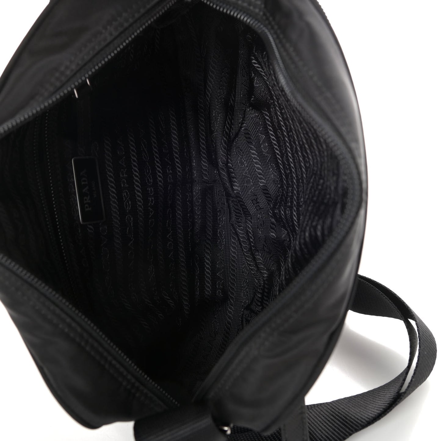 Tessuto Nylon Vela Shoulder Bag Black