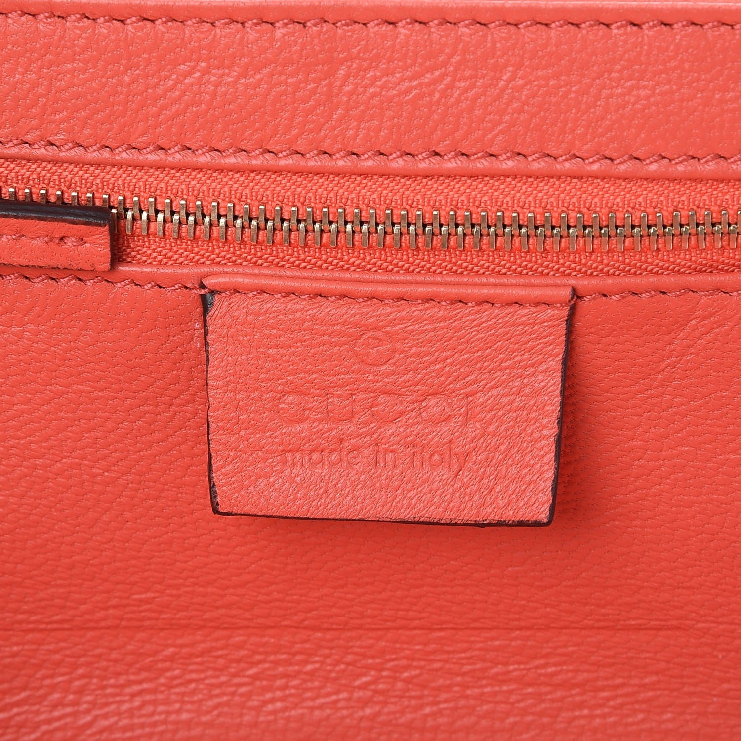 Gucci Lambskin Crystal Beaded Broadway Box Clutch Coral 6 of 11