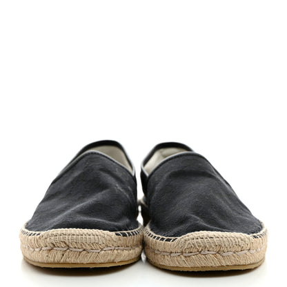 Gucci Monogram Miro Soft Calfskin Mens Espadrilles 9 Blue Black 2 of 9