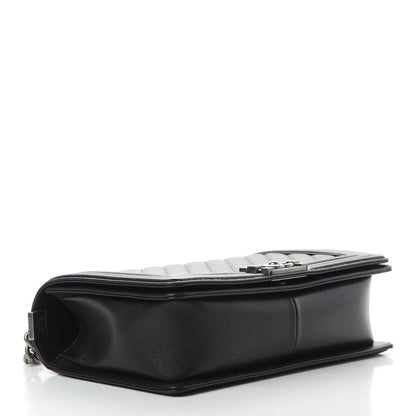 Chanel Caviar Quilted New Medium Boy Flap Black 5 of 11