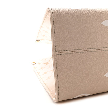 Louis Vuitton Monogram Giant Spring In The City Onthego MM Sunset Kaki 8 of 9