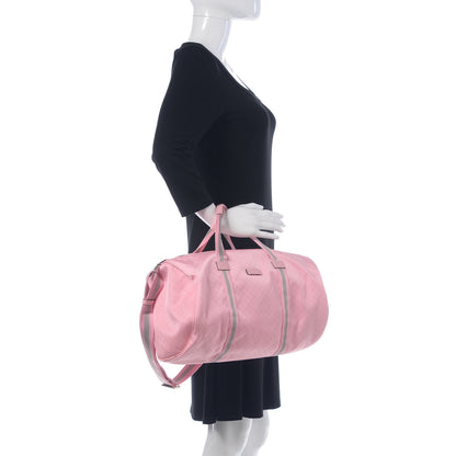 Gucci Nylon Microguccissima Gym Bag Pink 3 of 10