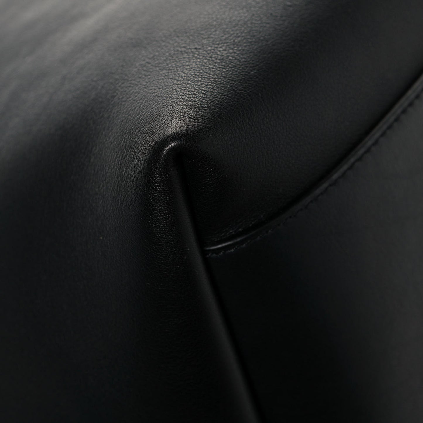 Calfskin Palazzo Tote Black