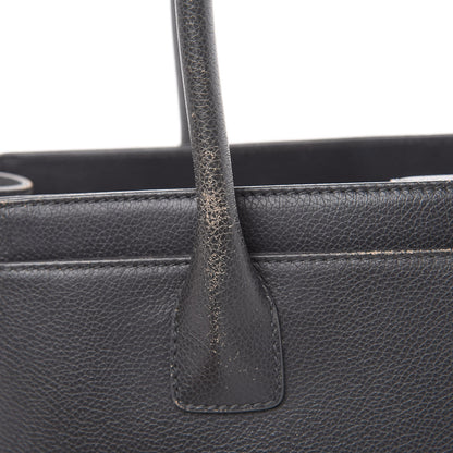 Chanel Calfskin Small Cerf Executive Shopper Tote Grey 13 of 19