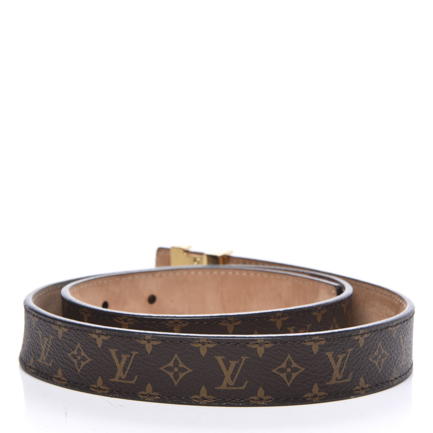 Louis Vuitton Mini Monogram 25mm LV Initiales 75 30 Belt 2 of 9