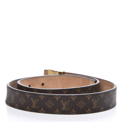 Louis Vuitton Mini Monogram 25mm LV Initiales 75 30 Belt 2 of 9