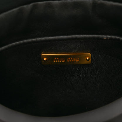 Miu Miu Nappa Matelasse Crossbody Black 6 of 11