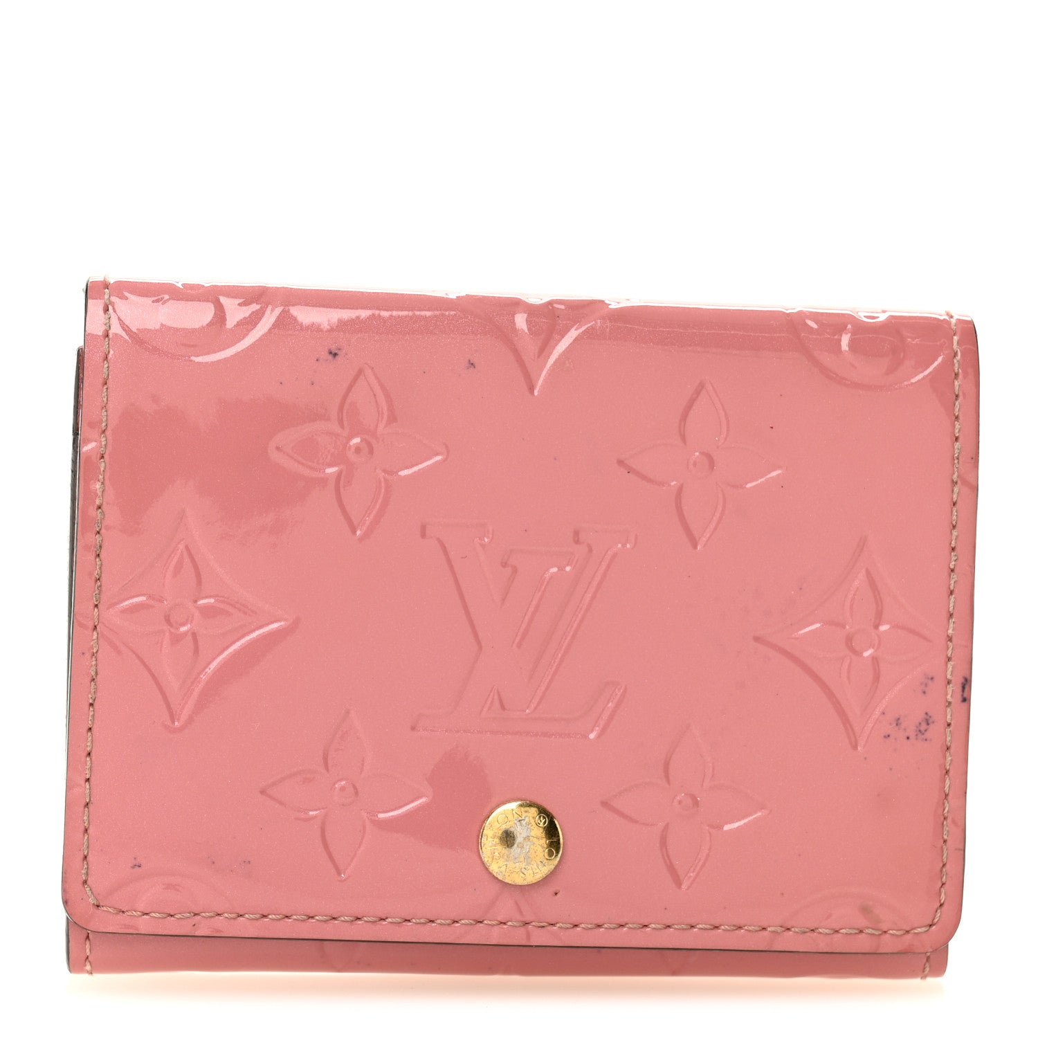 Louis Vuitton Vernis Business Card Holder Poppy 1 of 9