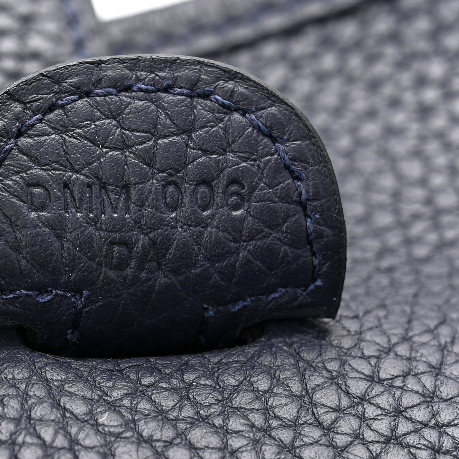 Hermes Taurillon Clemence Evelyne III PM Bleu Nuit 7 of 11