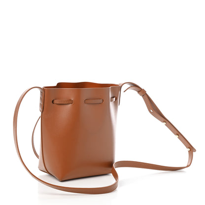 Mansur Gavriel Calfskin Mini Mini Bucket Bag Camello 3 of 9