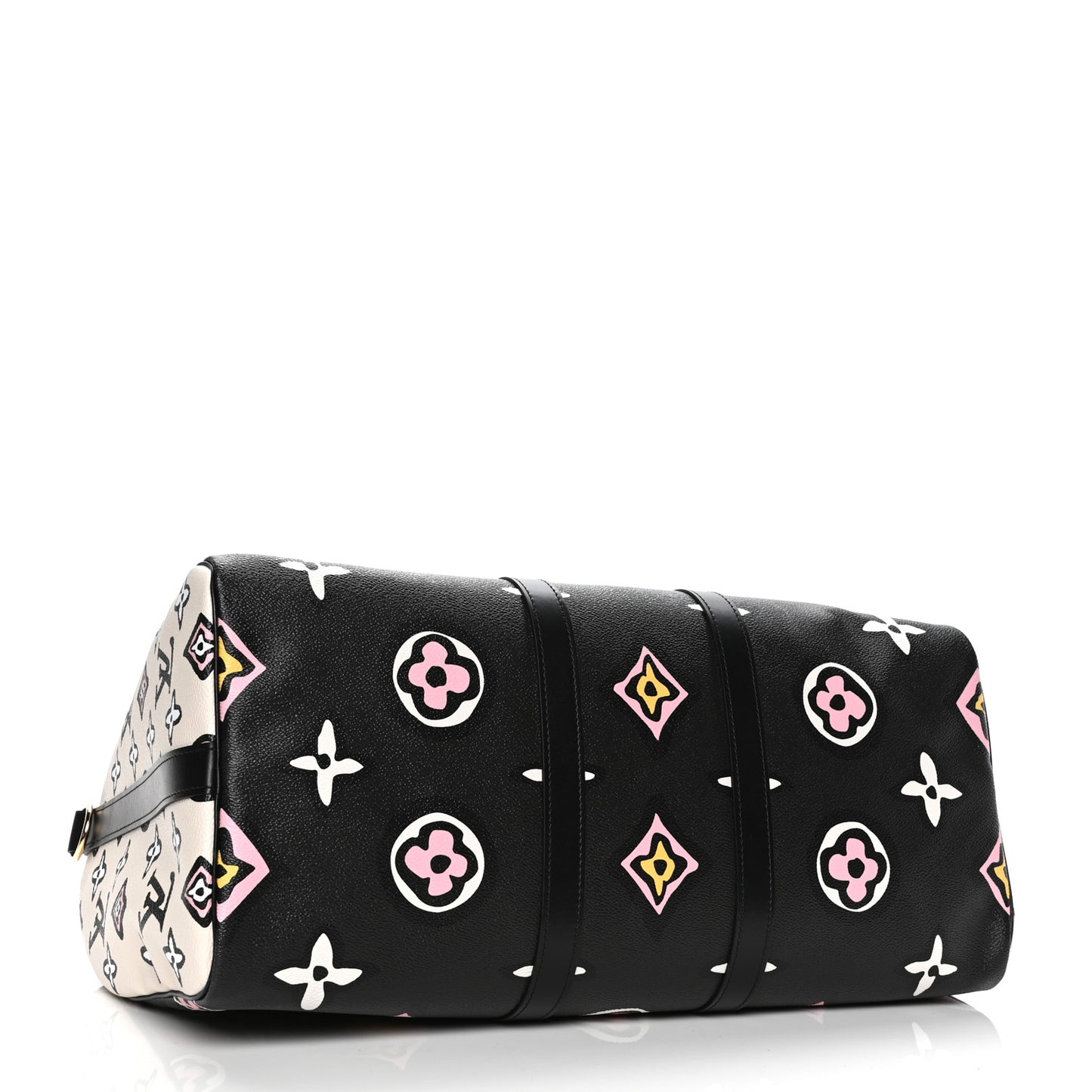 Monogram Giant Wild At Heart Keepall Bandouliere 45 Black