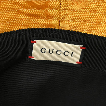 Gucci Econyl Nylon Monogram Off The Grid Bucket Hat L Crop Black 8 of 8
