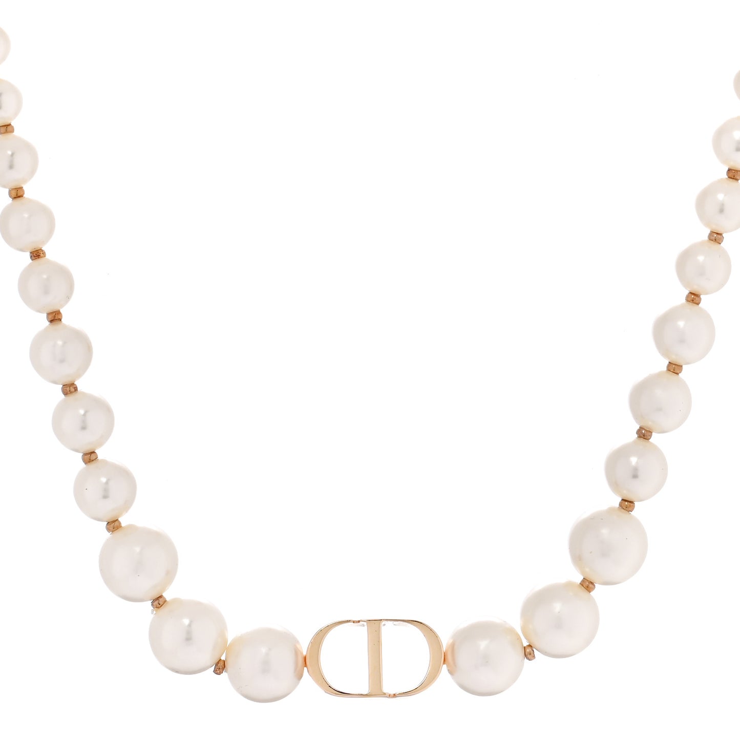 Pearl 30 Montaigne Choker Necklace Gold