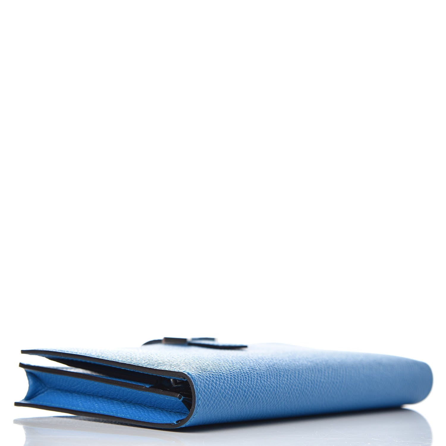 Hermes Epsom Bearn Gusset Wallet Bleu Zanzibar 4 of 8