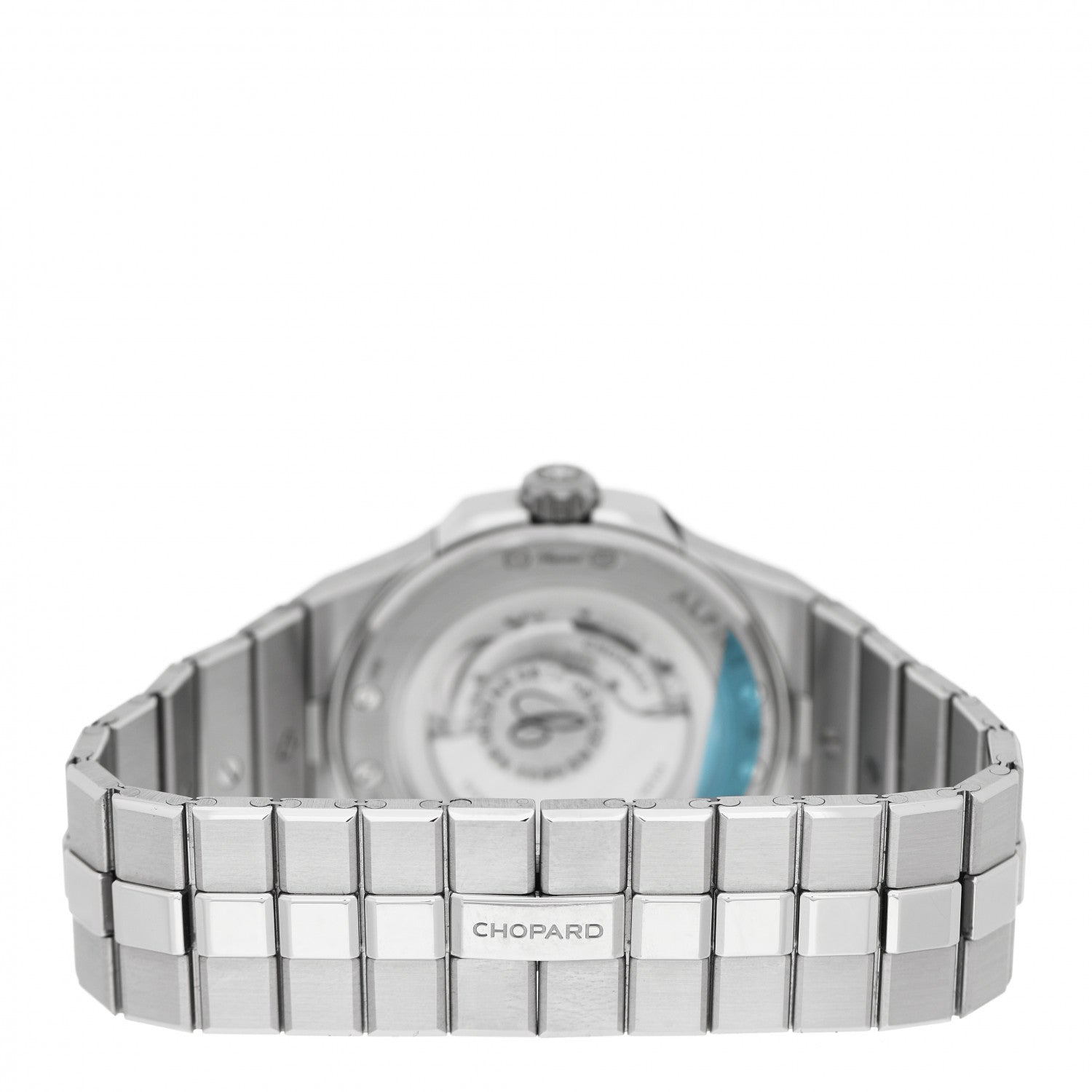 Chopard Lucent Steel Diamond Bezel 36mm Alpine Eagle Automatic Watch Maritime Blue 3 of 5