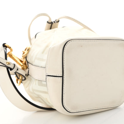 Fendi TPU FF Vitello Grace F is Fendi Mini Mon Tresor Bucket Bag White 8 of 9