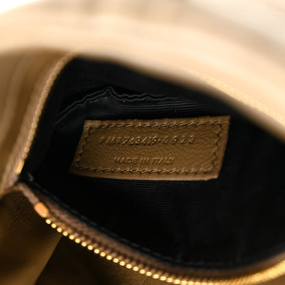 Saint Laurent Padded Lambskin Le 5 A 7 Hobo Dark Peanut 7 of 10