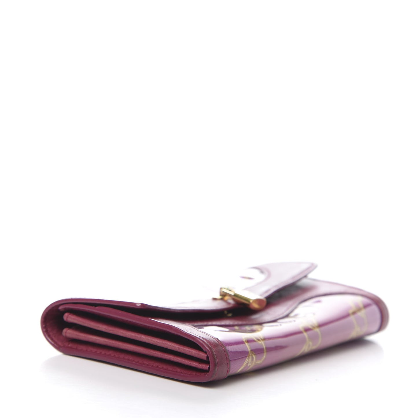 Monogram Charms Cabas Porte-Monnaie Wallet Fuchsia