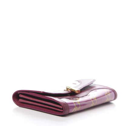 Louis Vuitton Monogram Charms Cabas Porte-Monnaie Wallet Fuchsia 4 of 12
