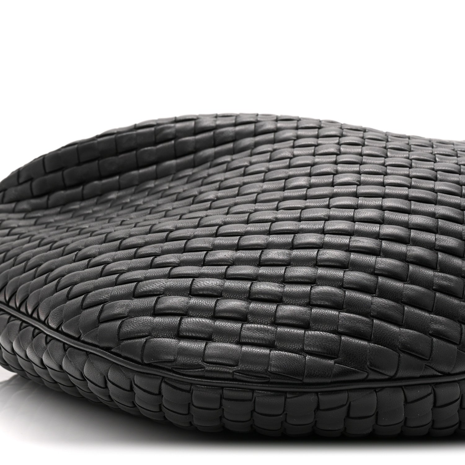 Bottega Veneta Supple Nappa Intrecciato Maxi Veneta Black 9 of 10