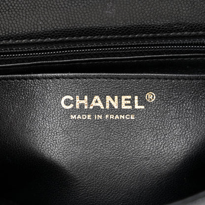 Chanel Caviar Quilted Mini Rectangular Flap Black 6 of 11