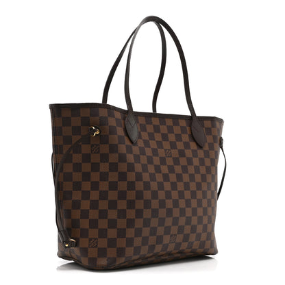 Louis Vuitton Damier Ebene Neverfull MM 3 of 10