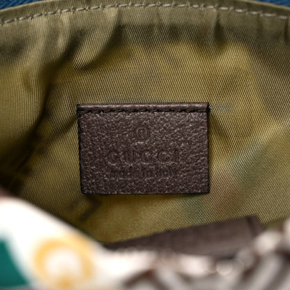 Gucci X THE NORTH FACE Econyl Nylon Belt Bag White Sky Blue 7 of 11
