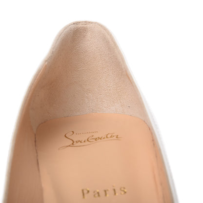 Christian Louboutin Patent So Kate 120 Pumps 41 White 11 of 11