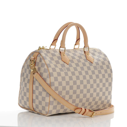 Louis Vuitton Damier Azur Speedy Bandouliere 30 3 of 7