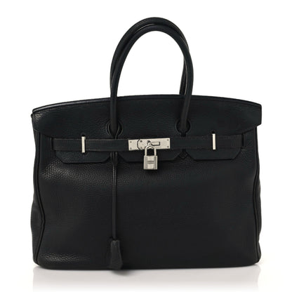 Hermes Fjord Birkin 35 Black 1 of 15