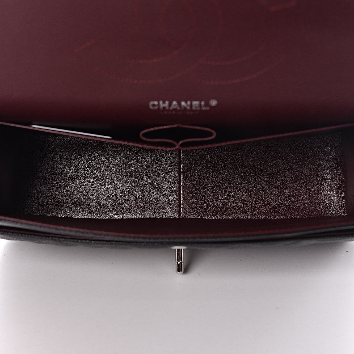 Chanel Caviar Quilted Jumbo Double Flap Black 5 of 10