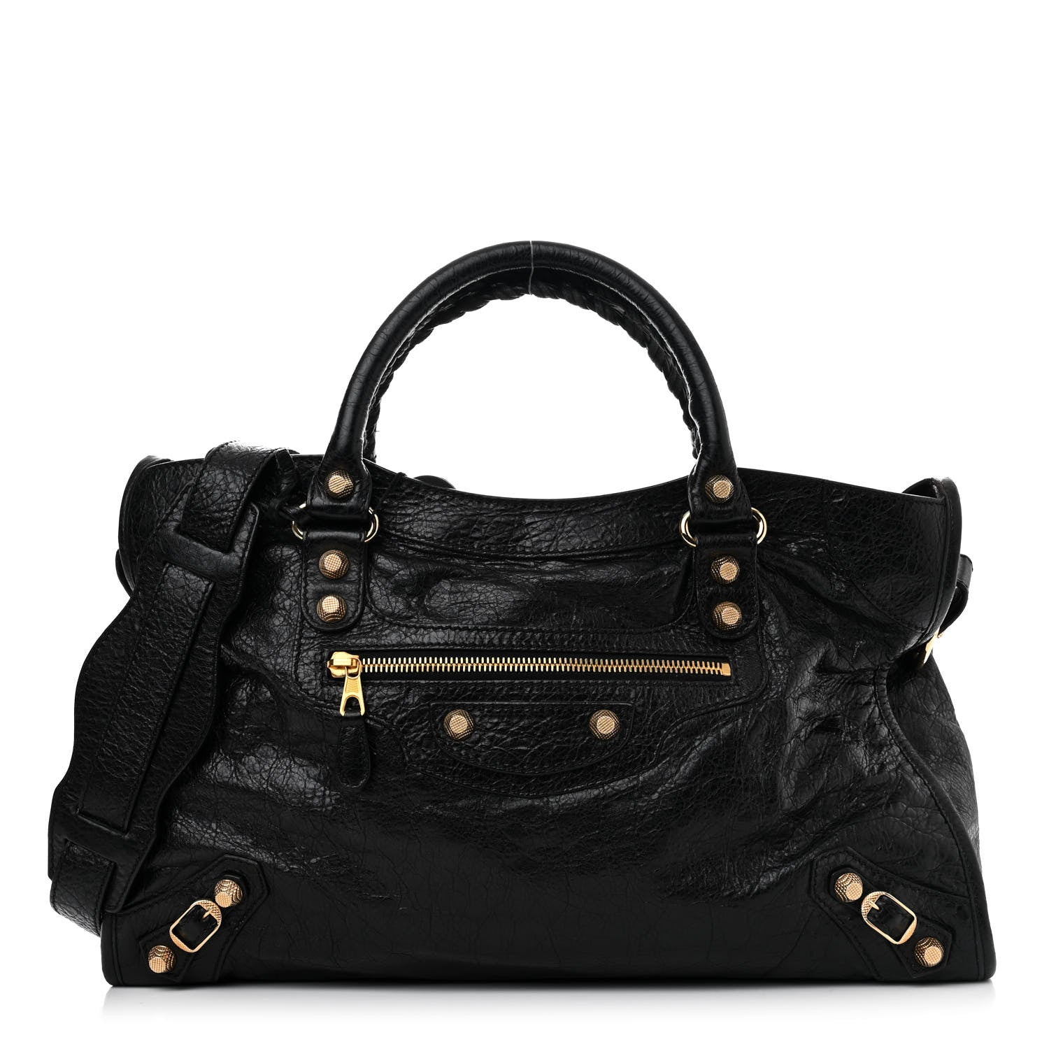 Balenciaga Agneau Giant 12 Gold Hardware City Black 1 of 11