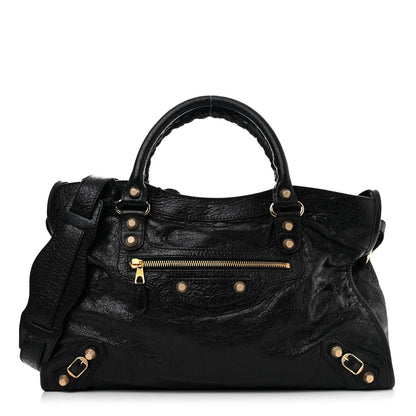 Balenciaga Agneau Giant 12 Gold Hardware City Black 1 of 11