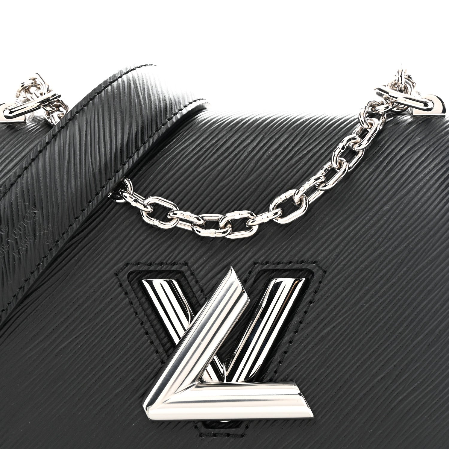 Louis Vuitton Epi Twist Shoulder Bag PM Black 7 of 9