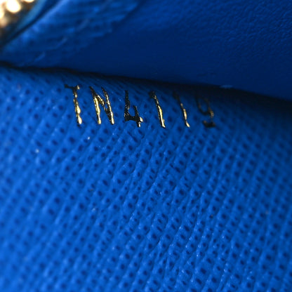 Louis Vuitton Damier Ebene 2019 Christmas Animation Zippy Coin Purse Blue 7 of 7