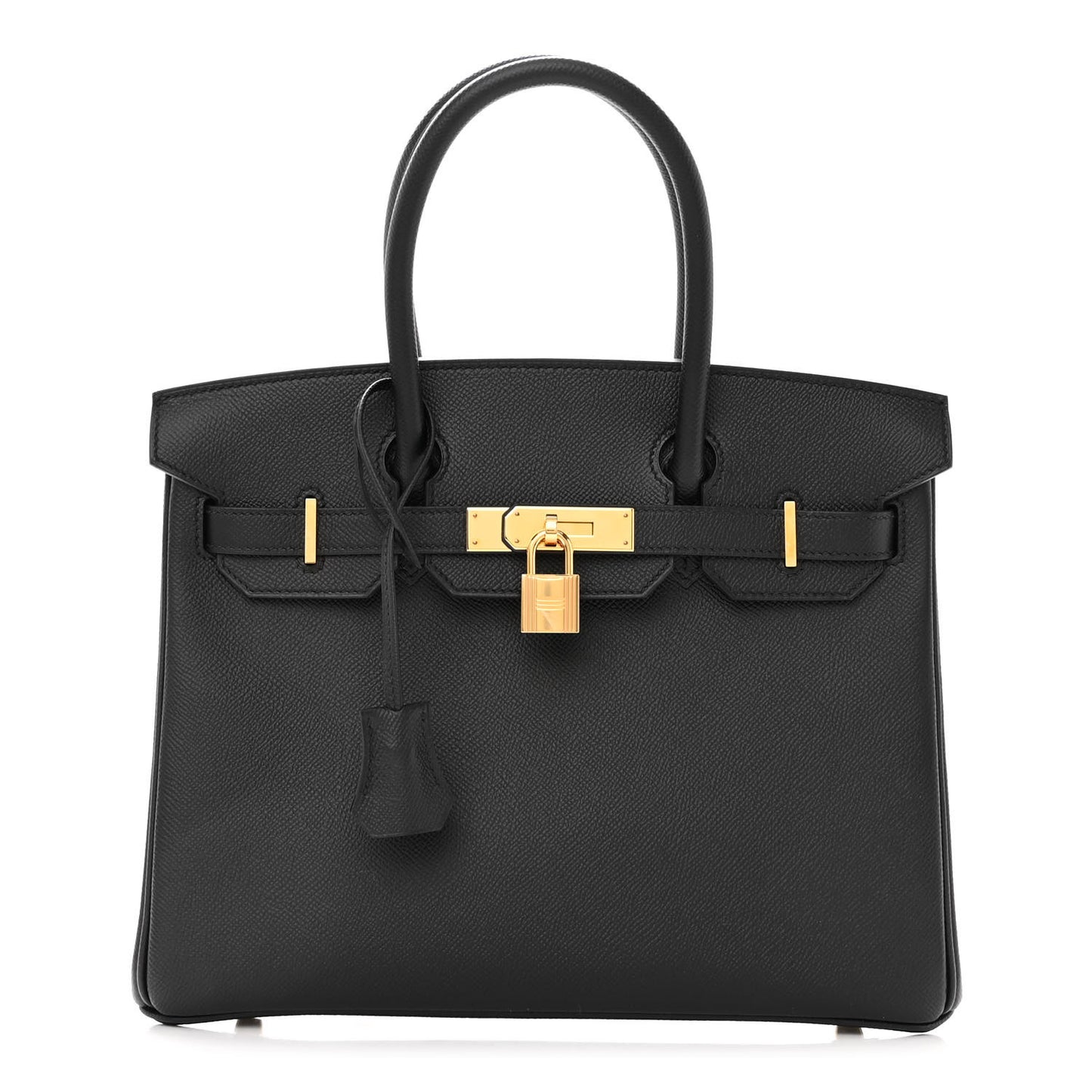 Epsom Birkin 30 Black