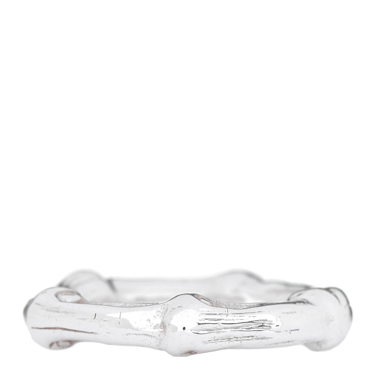 Sterling Silver Bamboo Ring 52 6