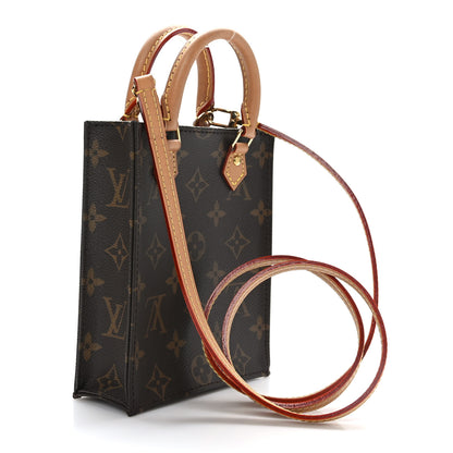 Louis Vuitton Monogram Petit Sac Plat 2 of 8