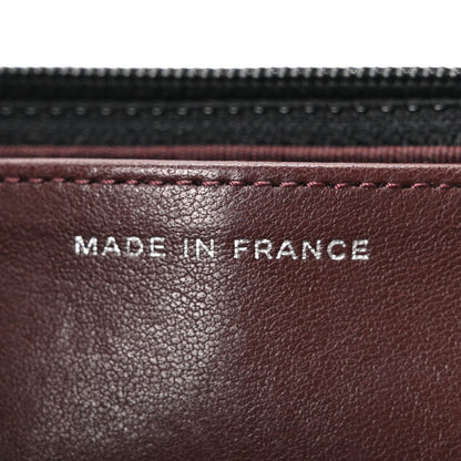 Chanel Lambskin Quilted Wallet On Chain WOC Black 7 of 11