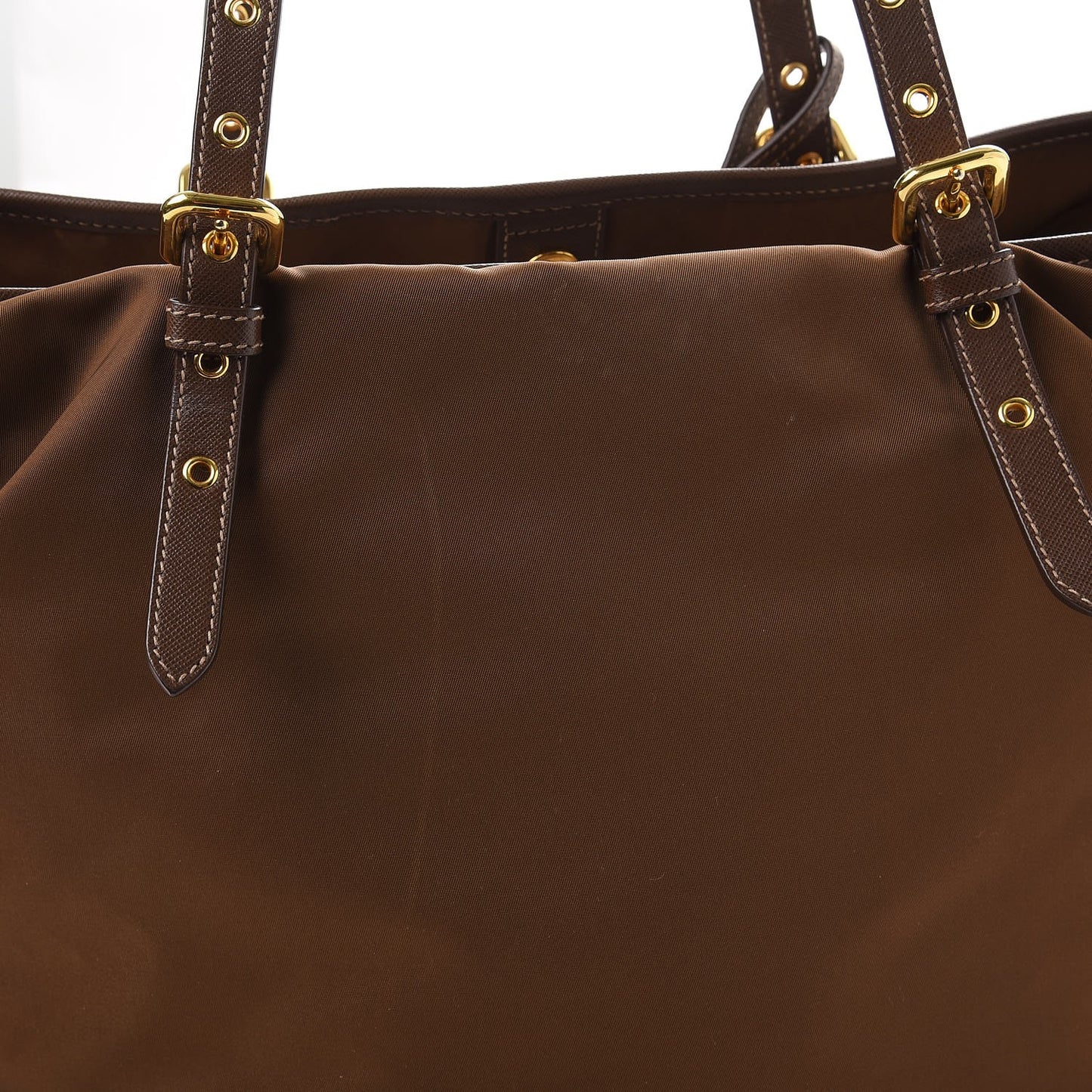 Tessuto Nylon Saffiano Tote Corinto