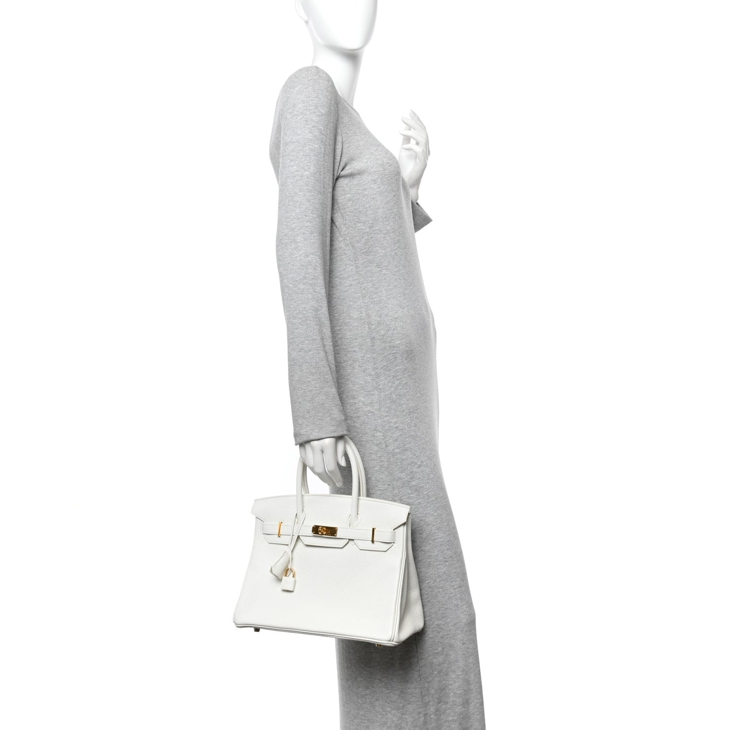 Togo Birkin 30 White