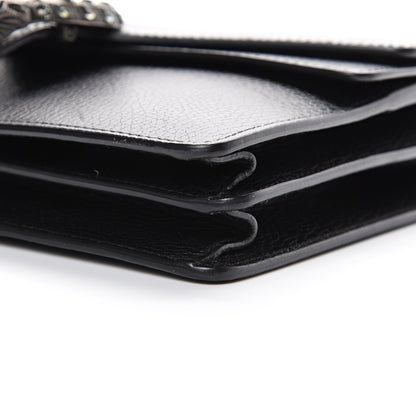 Gucci Pebbled Calfskin Small Dionysus Shoulder Bag Black 9 of 9