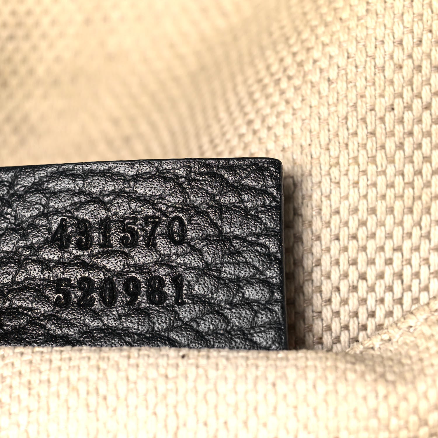 Gucci Pebbled Calfskin Soho Chain Backpack Black 7 of 24