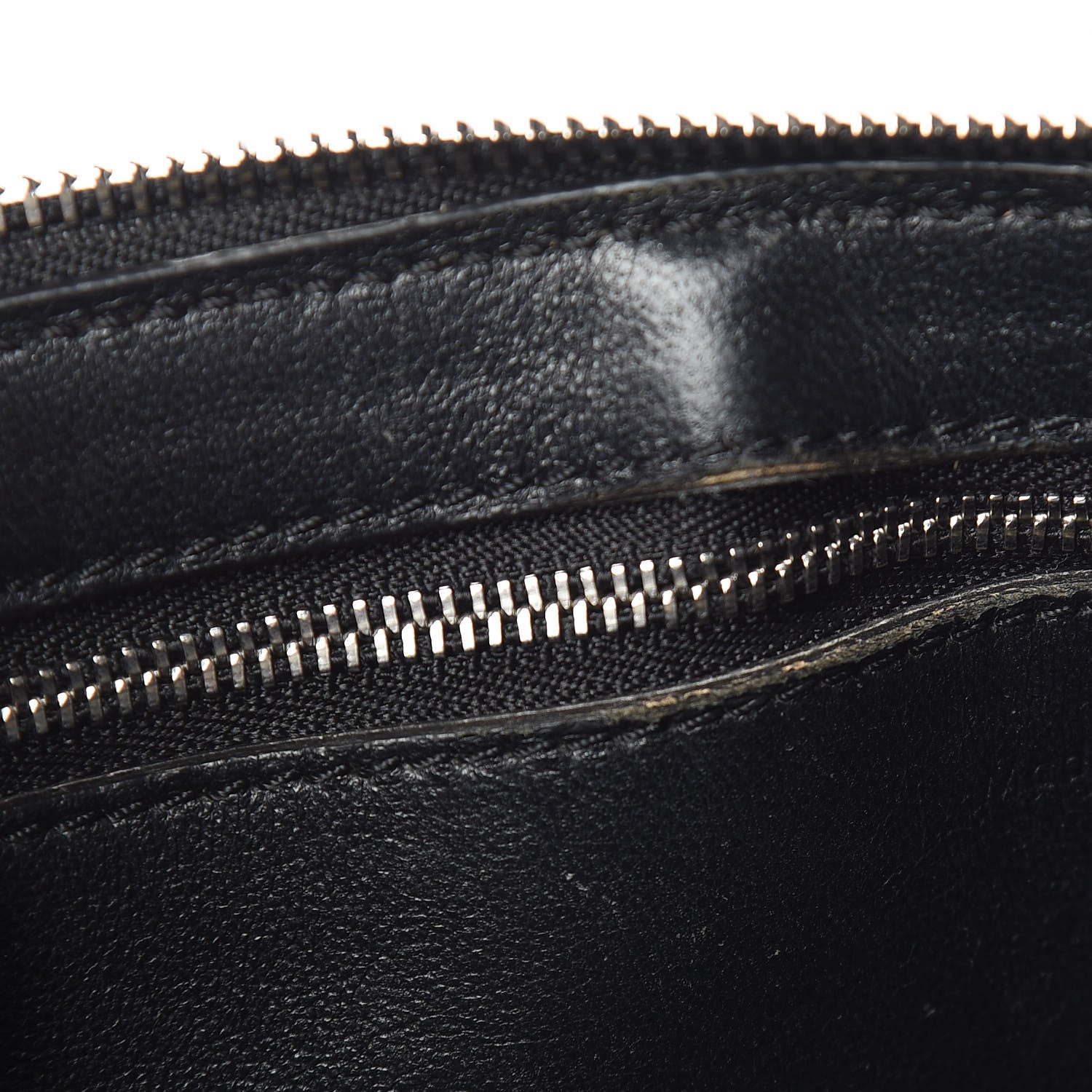 Celine Grained Calfskin Medium Edge Shoulder Bag Black 9 of 13