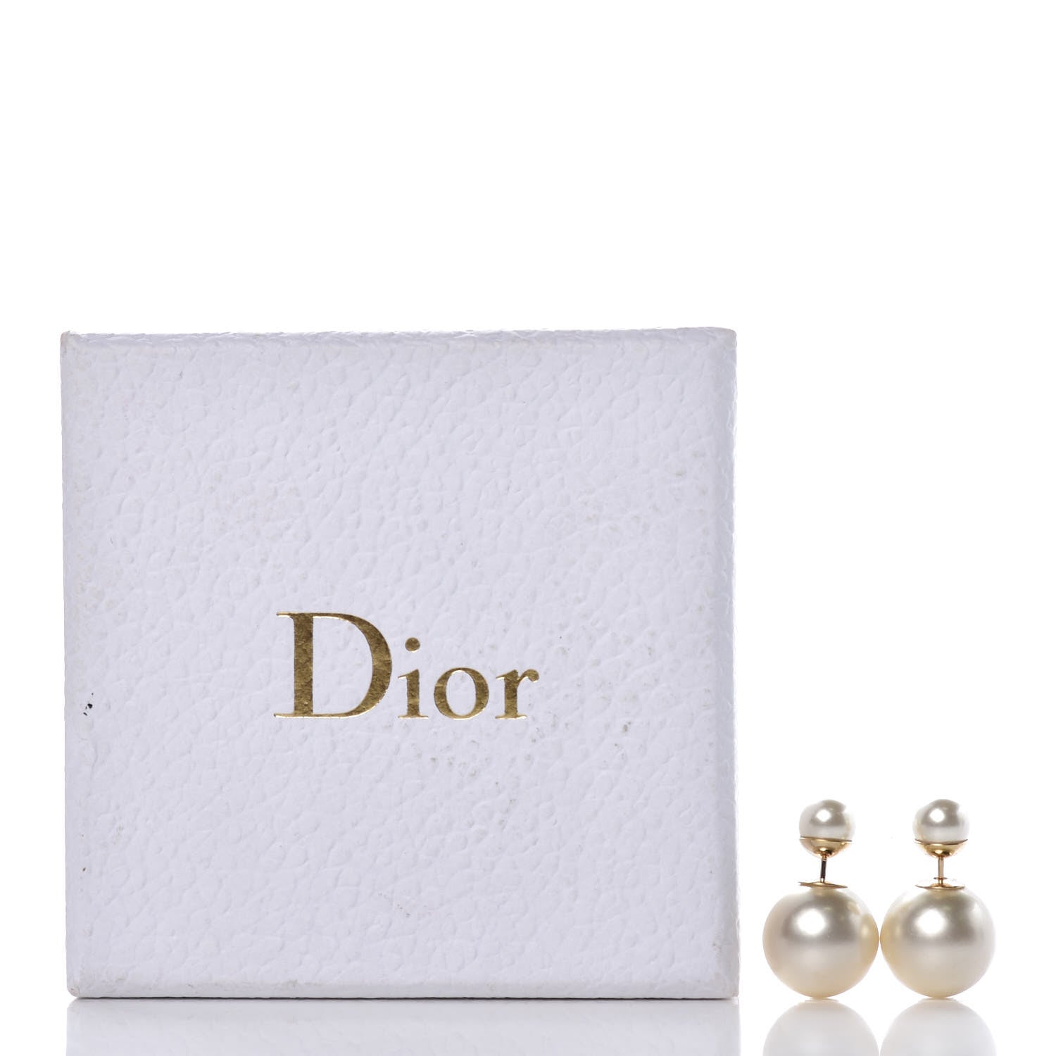 Christian Dior Pearl Mise En Dior Tribal Earrings 4 of 4
